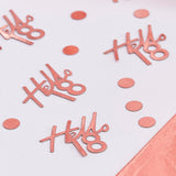 18th Rose Gold Birthday Confetti