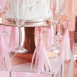 Rose Gold Cake Stand with Drink Holders- 5 Inner Pack