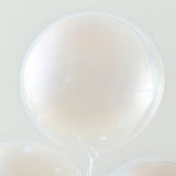 Peach Sprayed Orb Party Balloons- 5 Inner Pack