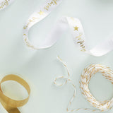 Merry Christmas Gold Foiled Ribbon Kit - Metallic Star