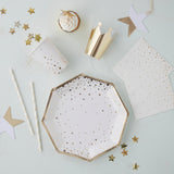 Merry Christmas Gold Foiled Ribbon Kit - Metallic Star