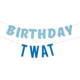 Birthday Twat Birthday Bunting Banner Decoration