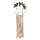 Wooden Hoop and Star Macrame Wall Hanging Wreath- 5 Inner Pack