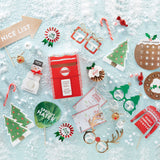 Novelty Christmas Day Badges Kit - Novelty Christmas