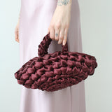 Nest - Burgundy Handmade Bridal Bag