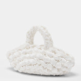 Nest - White Handmade Bridal Bag