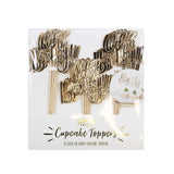 Oh Baby! Baby Shower Cupcake Toppers- 10 Inner Pack