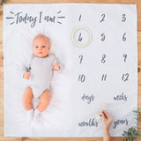 Baby Milestone Blanket Keepsake- 10 Inner Pack
