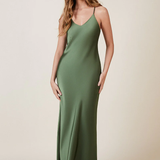 REWRITTEN Brooklyn Bridesmaid Dress - Olive Green