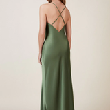 REWRITTEN Brooklyn Bridesmaid Dress - Olive Green