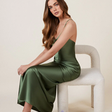 REWRITTEN Brooklyn Bridesmaid Dress - Olive Green
