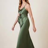 REWRITTEN Brooklyn Bridesmaid Dress - Olive Green