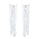 Macrame Wedding Chair Decorations