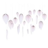 Pink Palm Spear Wedding Backdrop