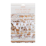 Pink Palm Spear Wedding Backdrop