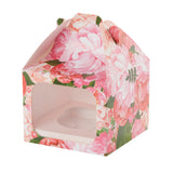 Floral Single Cupcake Box- 10 Inner Pack