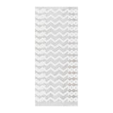 White Chevron Party Bags- 10 Inner Pack