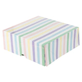 Pastel Striped Cake Boxes- 5 Inner Pack