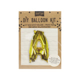 Gold Foil Letter Balloons- 5 Inner Pack
