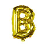 Gold Foil Letter Balloons- 5 Inner Pack
