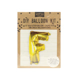 Gold Foil Letter Balloons- 5 Inner Pack