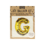 Gold Foil Letter Balloons- 5 Inner Pack