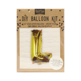 Gold Foil Letter Balloons- 5 Inner Pack