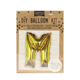 Gold Foil Letter Balloons- 5 Inner Pack