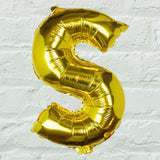 Gold Foil Letter Balloons- 5 Inner Pack