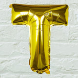 Gold Foil Letter Balloons- 5 Inner Pack