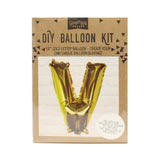 Gold Foil Letter Balloons- 5 Inner Pack