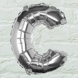 Silver Foil Letter Balloons- 5 Inner Pack