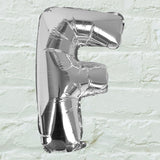 Silver Foil Letter Balloons- 5 Inner Pack