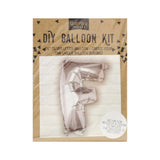 Silver Foil Letter Balloons- 5 Inner Pack