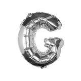 Silver Foil Letter Balloons- 5 Inner Pack