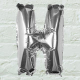 Silver Foil Letter Balloons- 5 Inner Pack