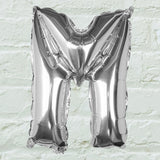 Silver Foil Letter Balloons- 5 Inner Pack