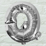 Silver Foil Letter Balloons- 5 Inner Pack