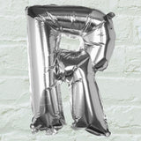 Silver Foil Letter Balloons- 5 Inner Pack