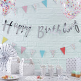 Silver Foil Letter Balloons- 5 Inner Pack