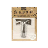 Silver Foil Letter Balloons- 5 Inner Pack