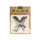 Silver Foil Letter Balloons- 5 Inner Pack