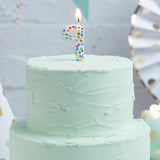 Polka Dot Candle Number 9 - Pick and Mix- 10 Inner Pack