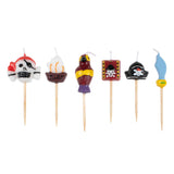 Pirate Birthday Cake Candles