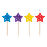 Star Birthday Cake Candles- 10 Inner Pack
