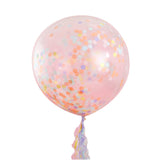 Giant Pastel Confetti Balloons- 5 Inner Pack