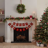 Festive Memory Jar with Gold Tree Notelets- 5 Inner Pack