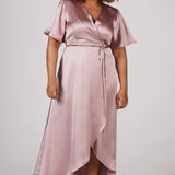 REWRITTEN Florence Waterfall Bridesmaid Dress - Rose Pink