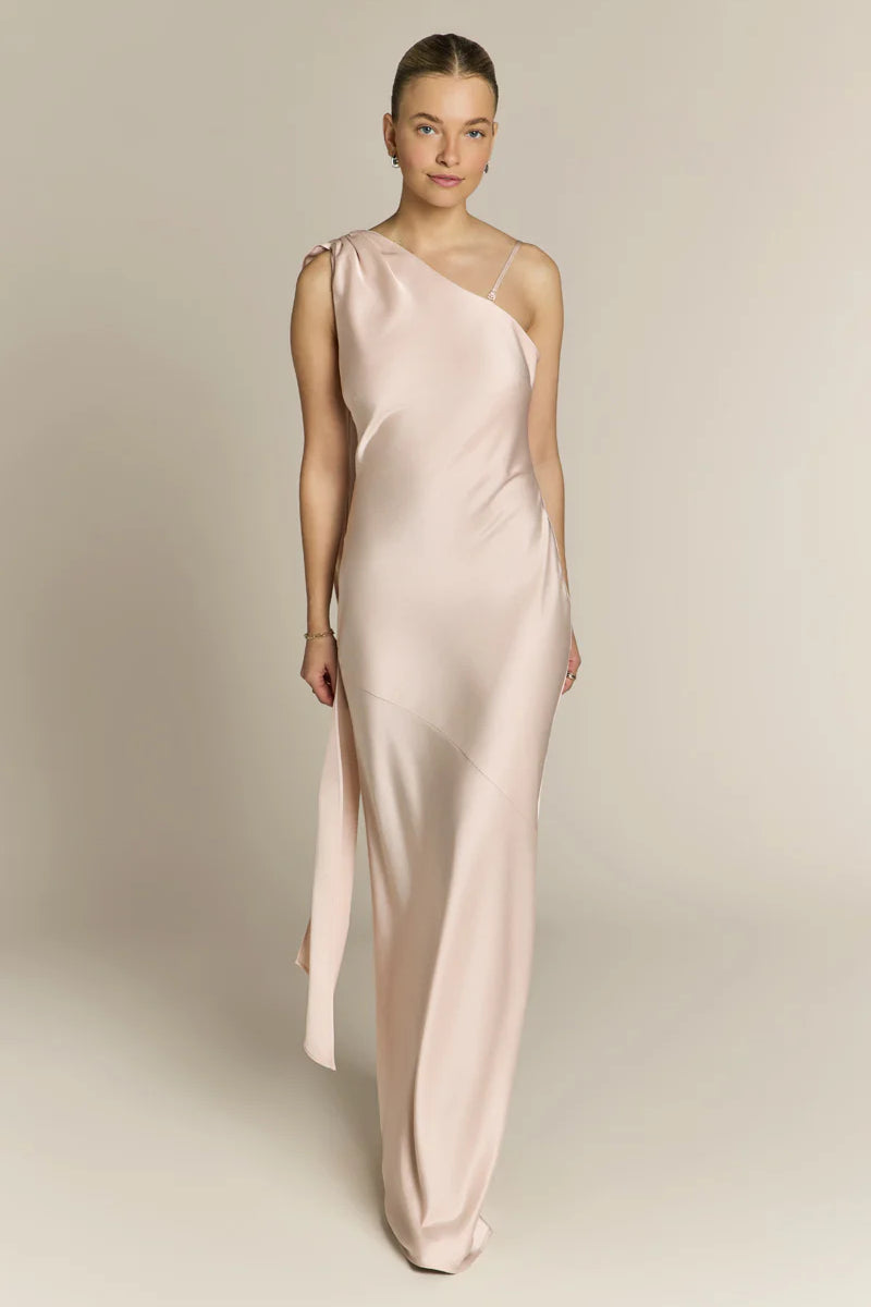bridesmaid dresses to rent uk Rent Maids To Measure Blue Dress UK 8