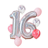16th Birthday Balloon Bundle- 5 Inner Pack